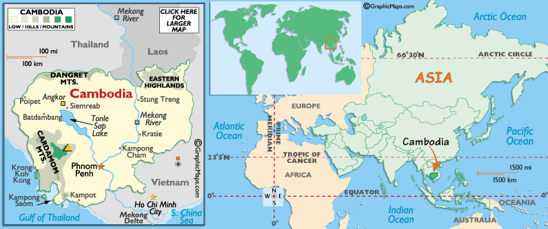 Mappa del Mondo Completa - Angkor