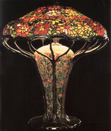 Two Nerdy History Girls: Beautiful Leaded Glass Lamps by Louis Comfort  Tiffany, c. 1905-1910